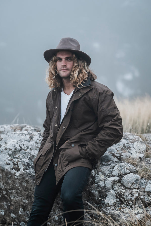 Raven PU Leather Hat | Outback Trading Co (NZ)
